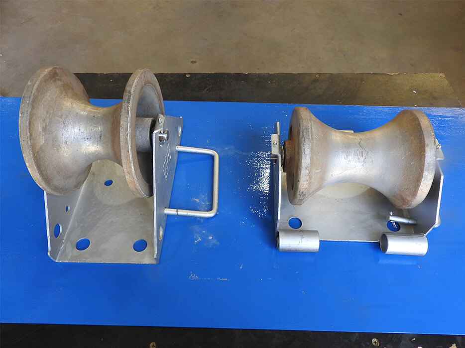 Trench Rollers and Conduit Guides Excess Power Equipment